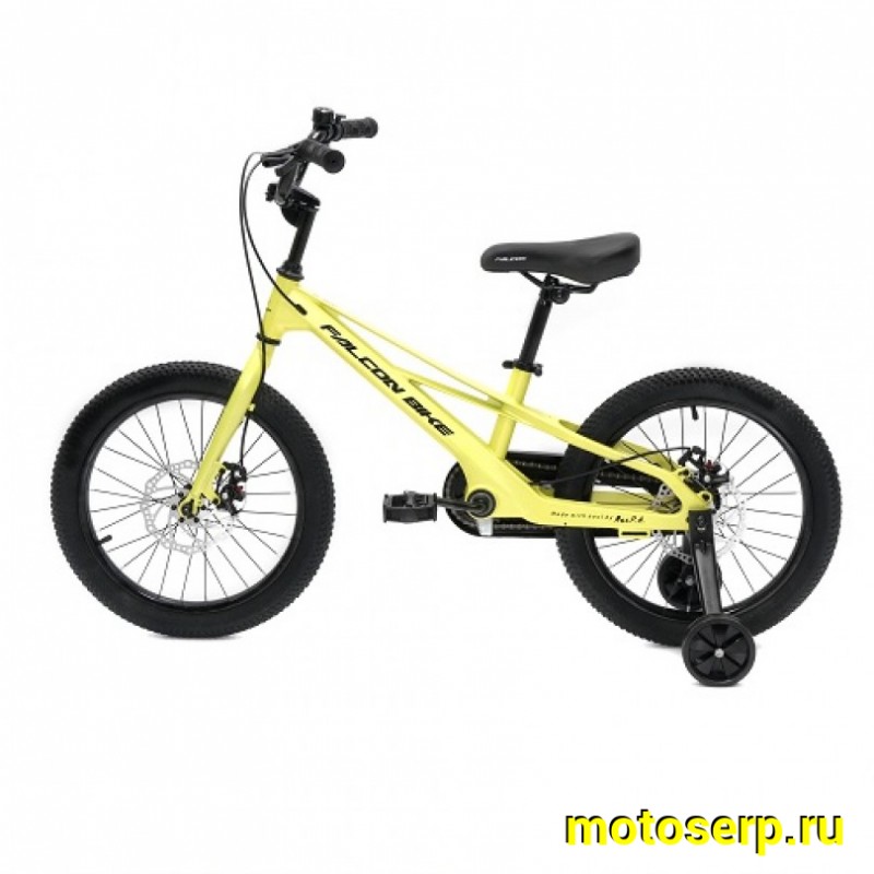 Купить  18" FALCON BIKE MILD желтый (Фалкон Милд) 18"; 1ск; рама-магний; тормоз-Disk (шт) (ART (M купить с доставкой по Москве и России, цена, технические характеристики, комплектация фото  - motoserp.ru
