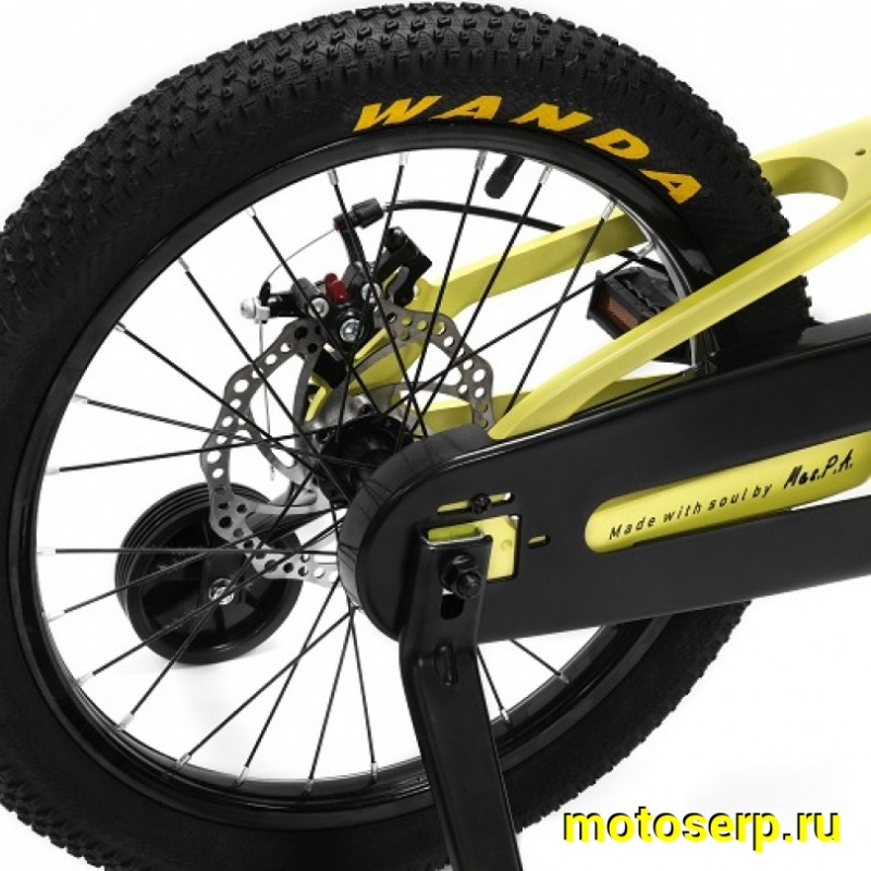 Купить  18" FALCON BIKE MILD желтый (Фалкон Милд) 18"; 1ск; рама-магний; тормоз-Disk (шт) (ART (M купить с доставкой по Москве и России, цена, технические характеристики, комплектация фото  - motoserp.ru