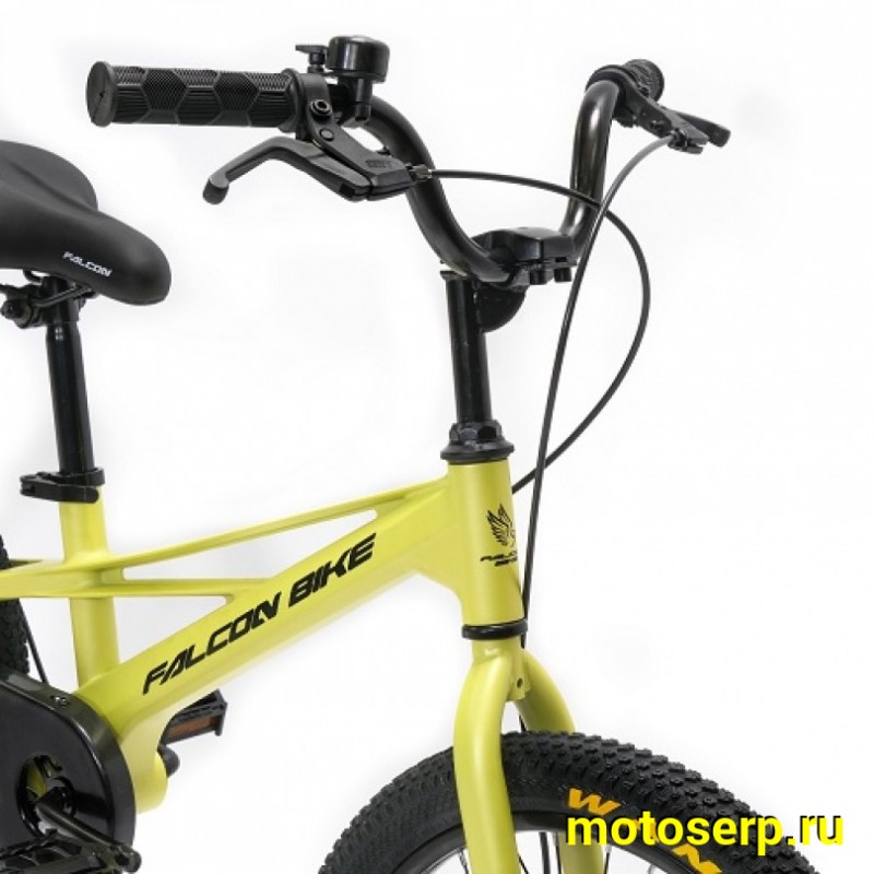 Купить  18" FALCON BIKE MILD желтый (Фалкон Милд) 18"; 1ск; рама-магний; тормоз-Disk (шт) (ART (M купить с доставкой по Москве и России, цена, технические характеристики, комплектация фото  - motoserp.ru