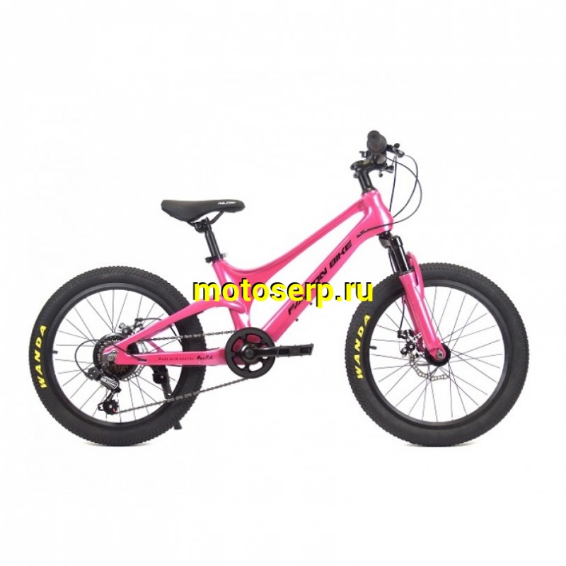 Купить  20" скоростной FALCON BIKE MILD розовый (Фалькон Байк Милд) 20"; 6ск; рама-магний; тормоз-Disk (шт) (ART купить с доставкой по Москве и России, цена, технические характеристики, комплектация фото  - motoserp.ru
