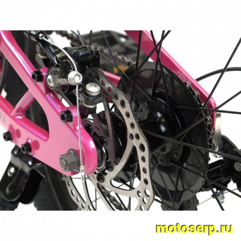 Купить  20" скоростной FALCON BIKE MILD розовый (Фалькон Байк Милд) 20"; 6ск; рама-магний; тормоз-Disk (шт) (ART купить с доставкой по Москве и России, цена, технические характеристики, комплектация фото  - motoserp.ru