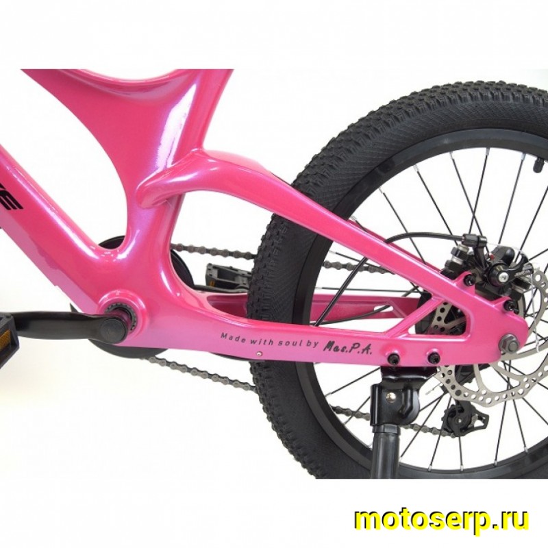 Купить  20" скоростной FALCON BIKE MILD розовый (Фалькон Байк Милд) 20"; 6ск; рама-магний; тормоз-Disk (шт) (ART купить с доставкой по Москве и России, цена, технические характеристики, комплектация фото  - motoserp.ru