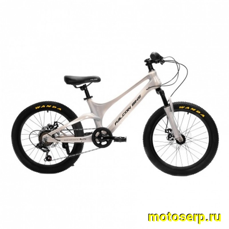Купить  20" скоросной FALCON BIKE MILD серый (Фалькон Байк Милд) 20"; 6ск; рама-магний; тормоз-Disk (шт) (ART купить с доставкой по Москве и России, цена, технические характеристики, комплектация фото  - motoserp.ru