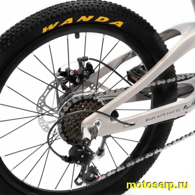 Купить  20" скоросной FALCON BIKE MILD серый (Фалькон Байк Милд) 20"; 6ск; рама-магний; тормоз-Disk (шт) (ART купить с доставкой по Москве и России, цена, технические характеристики, комплектация фото  - motoserp.ru