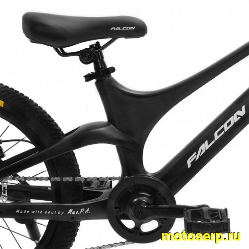 Купить  20" скоростной FALCON BIKE MILD черный (Фалькон Байк Милд) 20"; 6ск; рама-магний; тормоз-Disk (шт) (ART купить с доставкой по Москве и России, цена, технические характеристики, комплектация фото  - motoserp.ru