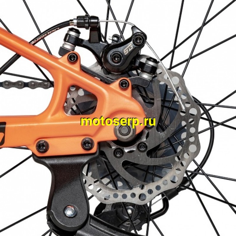 Купить  20" скоростной NOVATRACK TIGER оранжевый (НОВАТРЕК ТИГР) 20"; 6ск; рама-магний; тормоз-Disk (шт) (ART (M купить с доставкой по Москве и России, цена, технические характеристики, комплектация фото  - motoserp.ru