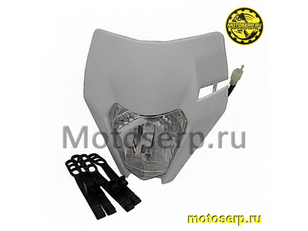 Купить  Фара передняя + Обтекатель LED (белый) KTM Replica универсальная для питбайков и др. (шт) (Кокурин купить с доставкой по Москве и России, цена, технические характеристики, комплектация фото  - motoserp.ru