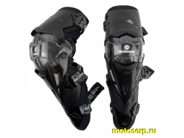 Купить  Наколенники SCOYCO K12, цвет Черный OEM (пар) (CK купить с доставкой по Москве и России, цена, технические характеристики, комплектация фото  - motoserp.ru