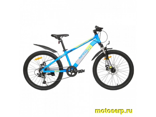 Купить  22" TECH TEAM SPRINT синий (12") (ТЕЧ ТИМ СПРИНТ) 22"; 7ск; рама-алюминий; тормоз-Disk (шт) (ART (M купить с доставкой по Москве и России, цена, технические характеристики, комплектация фото  - motoserp.ru