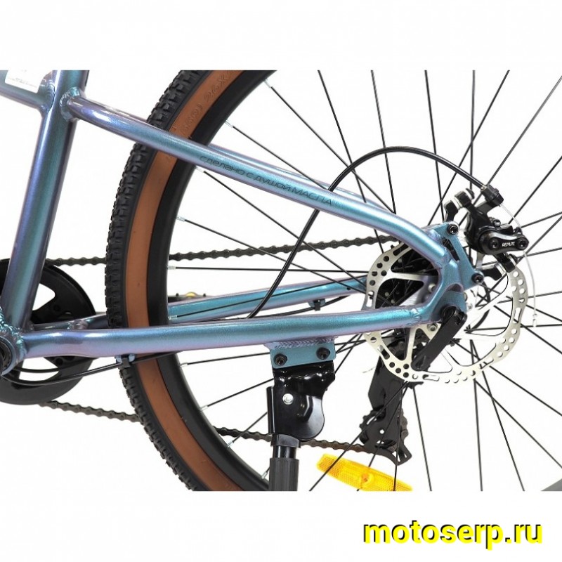 Купить  26" ORLAN WING VENUS 2.0 голубой (14") (Орлан Винг Венус 2.0) 26"; 7ск; рама-алюминий; тормоз-Disk (шт) (ART (M купить с доставкой по Москве и России, цена, технические характеристики, комплектация фото  - motoserp.ru