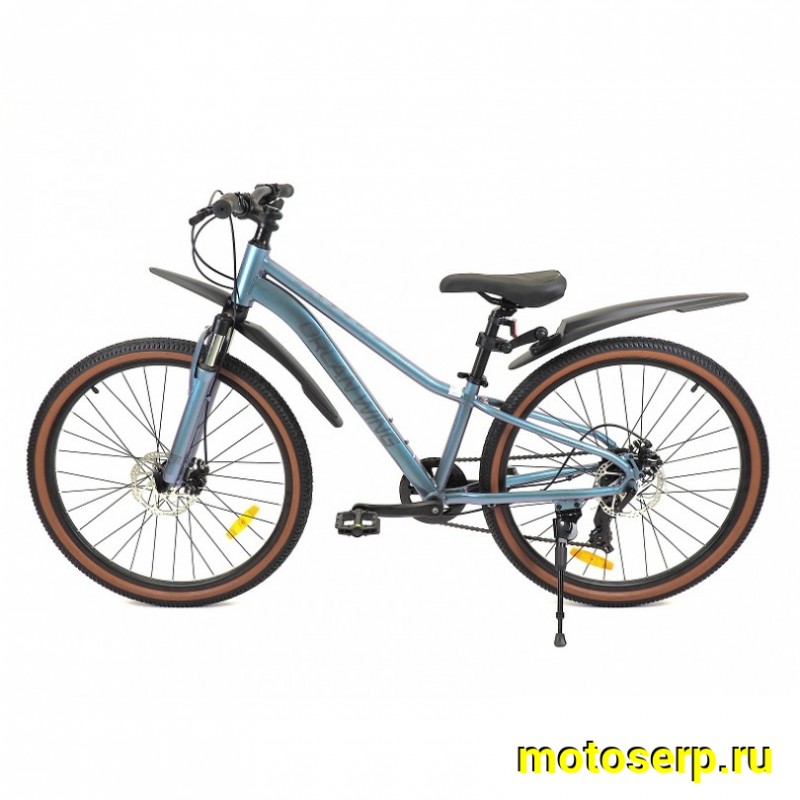 Купить  26" ORLAN WING VENUS 2.0 голубой (14") (Орлан Винг Венус 2.0) 26"; 7ск; рама-алюминий; тормоз-Disk (шт) (ART (M купить с доставкой по Москве и России, цена, технические характеристики, комплектация фото  - motoserp.ru