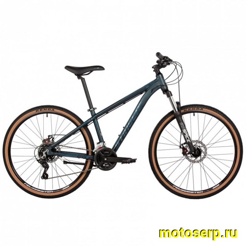 Купить  26" STINGER ELEMENT синий (15") (СТИНГЕР ЭЛЕМЕНТ) 26" горный; ск; рама-алюминий; тормоз-Disk; вилка пружинно-эластомерная (шт) (ART купить с доставкой по Москве и России, цена, технические характеристики, комплектация фото  - motoserp.ru