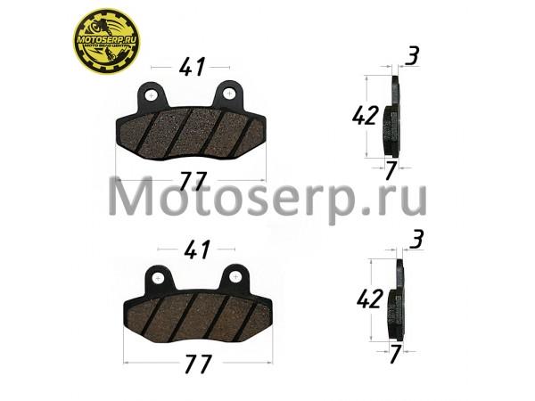 Купить  Колодки тормозные диск  VENTO Naked, CITY (150), SMART, CORSA, RETRO, RIVA СX120, задние Пит. 17/14 (пар) (Vento 5681 (Vento 23Y022P-44 купить с доставкой по Москве и России, цена, технические характеристики, комплектация фото  - motoserp.ru
