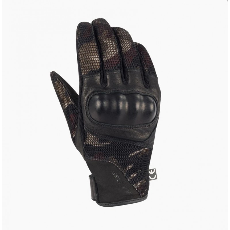 Купить  Перчатки Segura TOBAGO Black/Camo T11 (XL) (пар) (SGE1165-T11 купить с доставкой по Москве и России, цена, технические характеристики, комплектация фото  - motoserp.ru