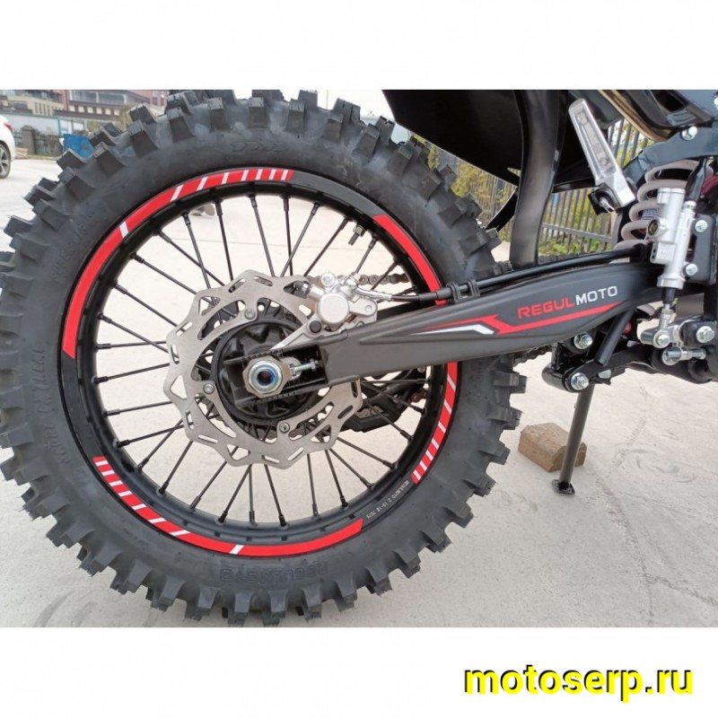 Купить  Мотоцикл Кросс/Эндуро Regulmoto CR-Z 350 (ЭПТС) 21/18, Gear 6, (NB350)  350сс, 4Т, Красный/черный (шт) (ФОТО купить с доставкой по Москве и России, цена, технические характеристики, комплектация фото  - motoserp.ru