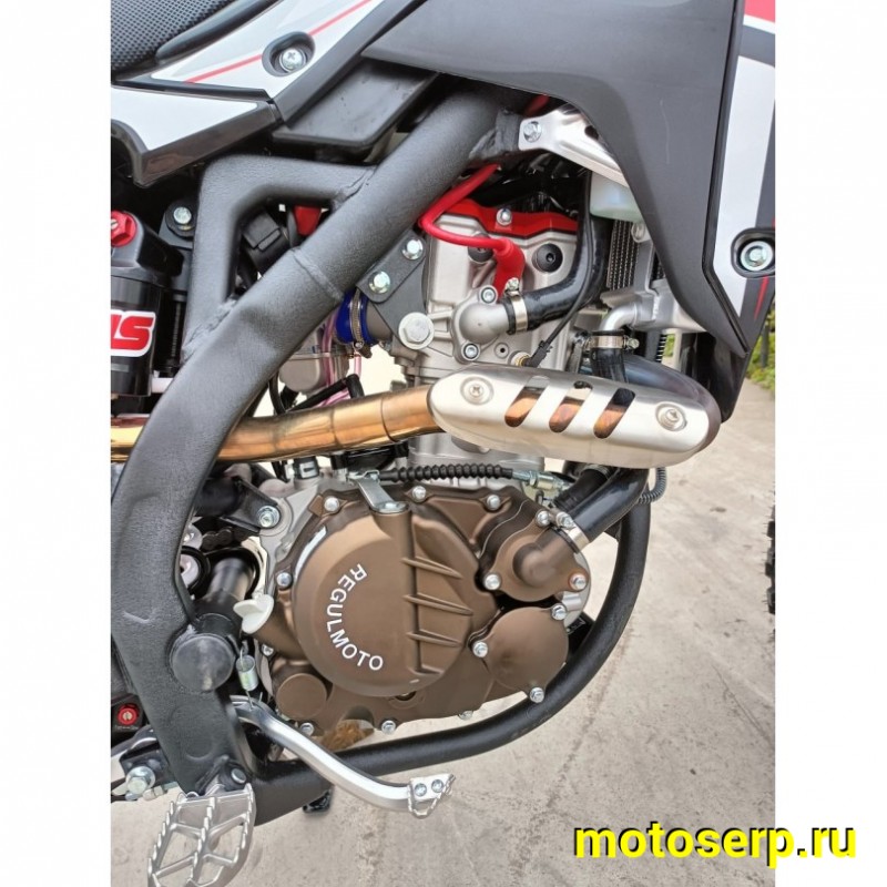 Купить  Мотоцикл Кросс/Эндуро Regulmoto CR-Z 350 (ЭПТС) 21/18, Gear 6, (NB350)  350сс, 4Т, Красный/черный (шт) (ФОТО купить с доставкой по Москве и России, цена, технические характеристики, комплектация фото  - motoserp.ru