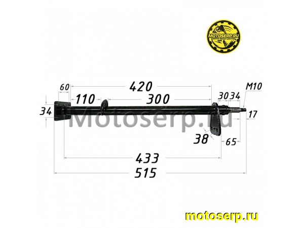 Купить  Вал рулевой ATV EAGLE и др. (шт) (ML 10194 купить с доставкой по Москве и России, цена, технические характеристики, комплектация фото  - motoserp.ru