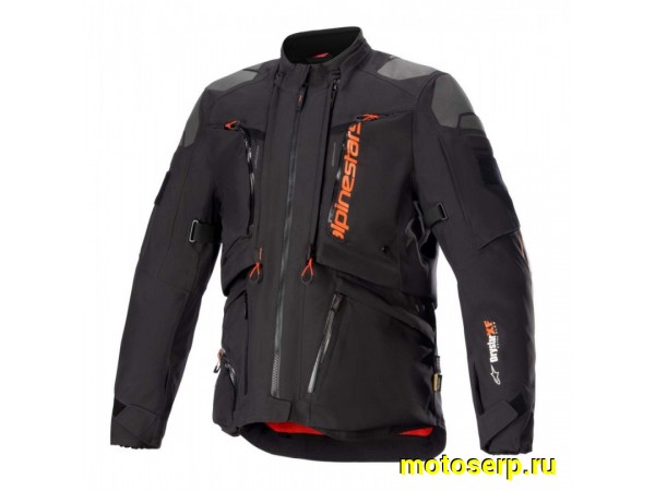 Купить  Куртка с жесткими вставками текстильная ALPINESTARS №6 черная (S) (NQ) (ML 20857 купить с доставкой по Москве и России, цена, технические характеристики, комплектация фото  - motoserp.ru