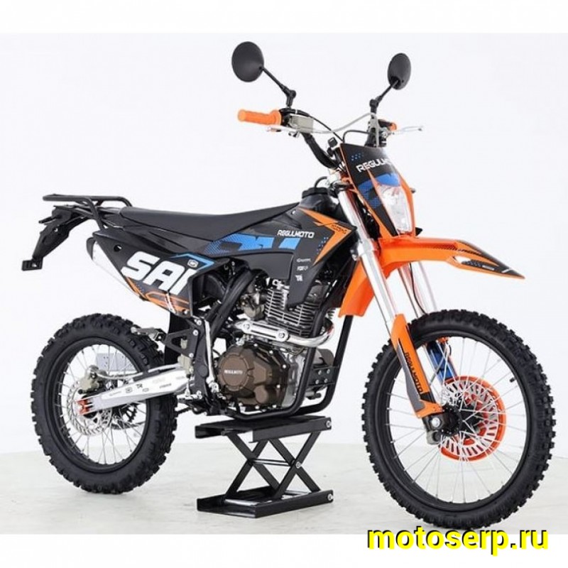 Купить  Мотоцикл Кросс/Эндуро Regulmoto SAI 200сс (ЭПТС) 165FML,кол 19/16" 15л.с. (шт) купить с доставкой по Москве и России, цена, технические характеристики, комплектация фото  - motoserp.ru