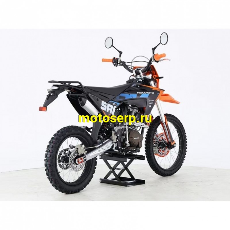 Купить  Мотоцикл Кросс/Эндуро Regulmoto SAI 200сс (ЭПТС) 165FML,кол 19/16" 15л.с. (шт) купить с доставкой по Москве и России, цена, технические характеристики, комплектация фото  - motoserp.ru
