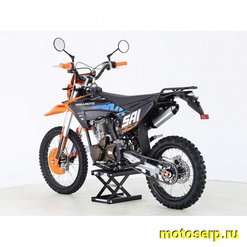 Купить  Мотоцикл Кросс/Эндуро Regulmoto SAI 200сс (ЭПТС) 165FML,кол 19/16" 15л.с. (шт) купить с доставкой по Москве и России, цена, технические характеристики, комплектация фото  - motoserp.ru