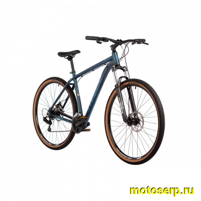 Купить  29" STINGER ELEMENT синий (18") (СТИНГЕР ЭЛЕМЕНТ) 29" горный; 14ск; рама-алюминий; тормоз-Disk; вилка пружинно-эластомерная (шт) (ART купить с доставкой по Москве и России, цена, технические характеристики, комплектация фото  - motoserp.ru
