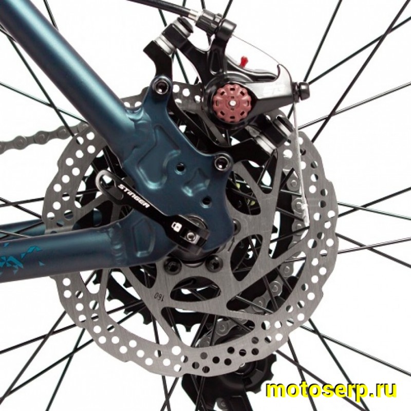 Купить  29" STINGER ELEMENT синий (18") (СТИНГЕР ЭЛЕМЕНТ) 29" горный; 14ск; рама-алюминий; тормоз-Disk; вилка пружинно-эластомерная (шт) (ART купить с доставкой по Москве и России, цена, технические характеристики, комплектация фото  - motoserp.ru