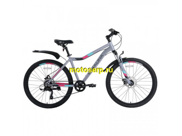Купить  27.5" TECH TEAM KATALINA серый (15”) (ТЕЧ ТИМ КАТАЛИНА) 27,5”; горный; 7ск; рама-сталь; тормоз-Disk (шт) (ART (M купить с доставкой по Москве и России, цена, технические характеристики, комплектация фото  - motoserp.ru