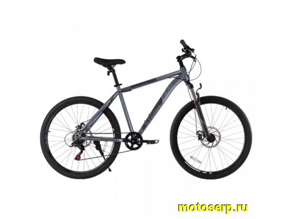 Купить  27.5" TECH TEAM STORM серый (18&rdquo;) (ТЕЧ ТИМ ШТОРМ) 27,5&rdquo;; горный; 7ск; рама-алюминий; тормоз-Disk (шт) (ART (M купить с доставкой по Москве и России, цена, технические характеристики, комплектация фото  - motoserp.ru
