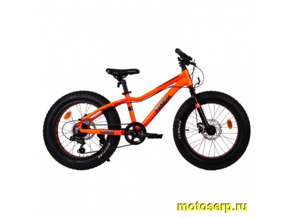 Купить  24" FAT TECH TEAM GARET оранжевый (14) (Тач Тим Гарет) 24"; 7ск; рама-алюминий; тормоз-Disk; вилка-стальная (шт) (ART купить с доставкой по Москве и России, цена, технические характеристики, комплектация фото  - motoserp.ru