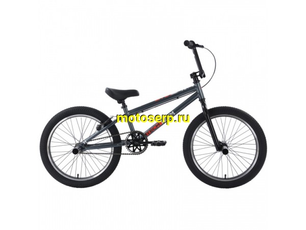Купить  20" BMX TECH TEAM STEP ONE серый (20") (Тач Тим Степ Ван) 20"; 1ск; рама-сталь; тормоз-V-Brake (шт) (ART (M купить с доставкой по Москве и России, цена, технические характеристики, комплектация фото  - motoserp.ru