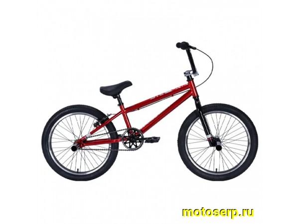 Купить  20" BMX TECH TEAM STEP ONE красный (20") (Тач Тим Степ Ван) 20"; 1ск; рама-сталь; тормоз-V-Brake (шт) (ART (M купить с доставкой по Москве и России, цена, технические характеристики, комплектация фото  - motoserp.ru
