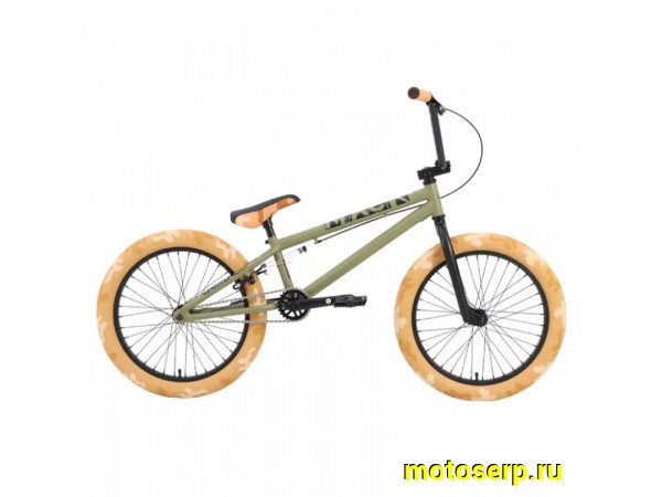 Купить  20" BMX TECH TEAM MACK хаки (20") (Тач Тим Мак) 20"; 1ск; рама-сталь; тормоз-V-Brake (шт) (ART (M купить с доставкой по Москве и России, цена, технические характеристики, комплектация фото  - motoserp.ru