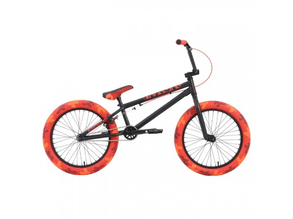 Купить  20" BMX TECH TEAM MACK черно-красный (20") (Тач Тим Мак) 20"; 1ск; рама-сталь; тормоз-V-Brake (шт) (ART (M купить с доставкой по Москве и России, цена, технические характеристики, комплектация фото  - motoserp.ru