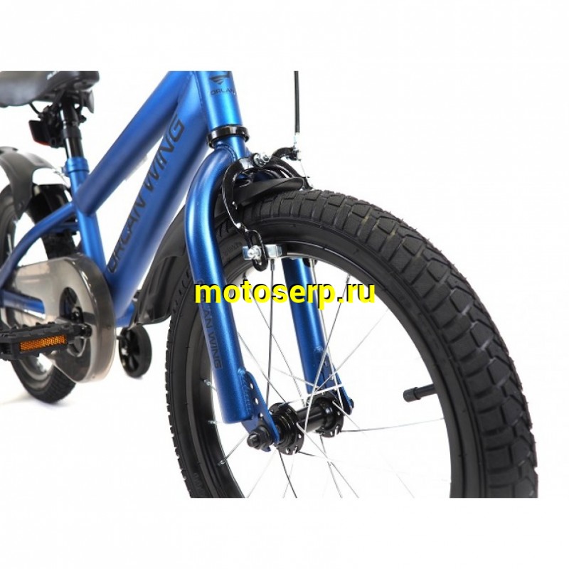 Купить  16" ORLAN WING NICE синий (орлан винг найс) 16"; 1ск; рама-сталь; тормоз-V-Brake (шт) (ART купить с доставкой по Москве и России, цена, технические характеристики, комплектация фото  - motoserp.ru