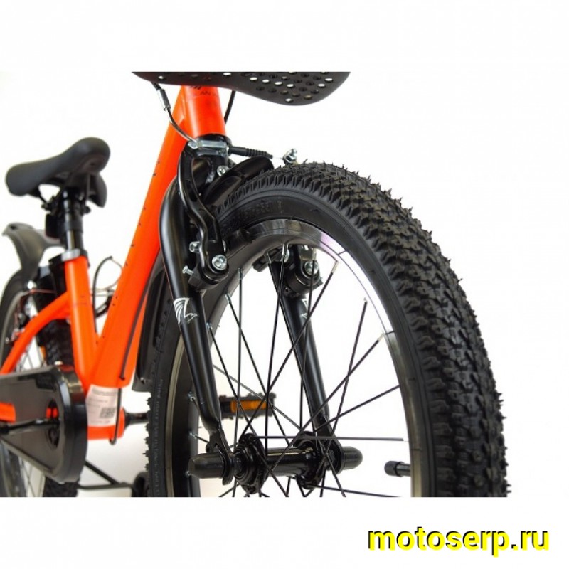 Купить  18" ORLAN WING HANDY оранжевый (Орлан Винг Хенди) 18"; 1ск; рама-сталь; тормоз-V-brake (шт) (ART (M купить с доставкой по Москве и России, цена, технические характеристики, комплектация фото  - motoserp.ru