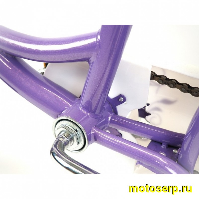 Купить  20" ORLAN WING FUNNY фиолетовый (Орлан Винг Фанни) 20"; 1ск; рама-сталь; тормоз-ножной/V-Brake (шт) (ART (M купить с доставкой по Москве и России, цена, технические характеристики, комплектация фото  - motoserp.ru