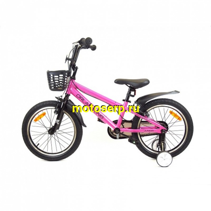 Купить  20" ORLAN WING JUNIOR розовый (Орлан Винг Джуниор) 20"; 1ск; рама-сталь; V-Brake (шт) (ART (M купить с доставкой по Москве и России, цена, технические характеристики, комплектация фото  - motoserp.ru