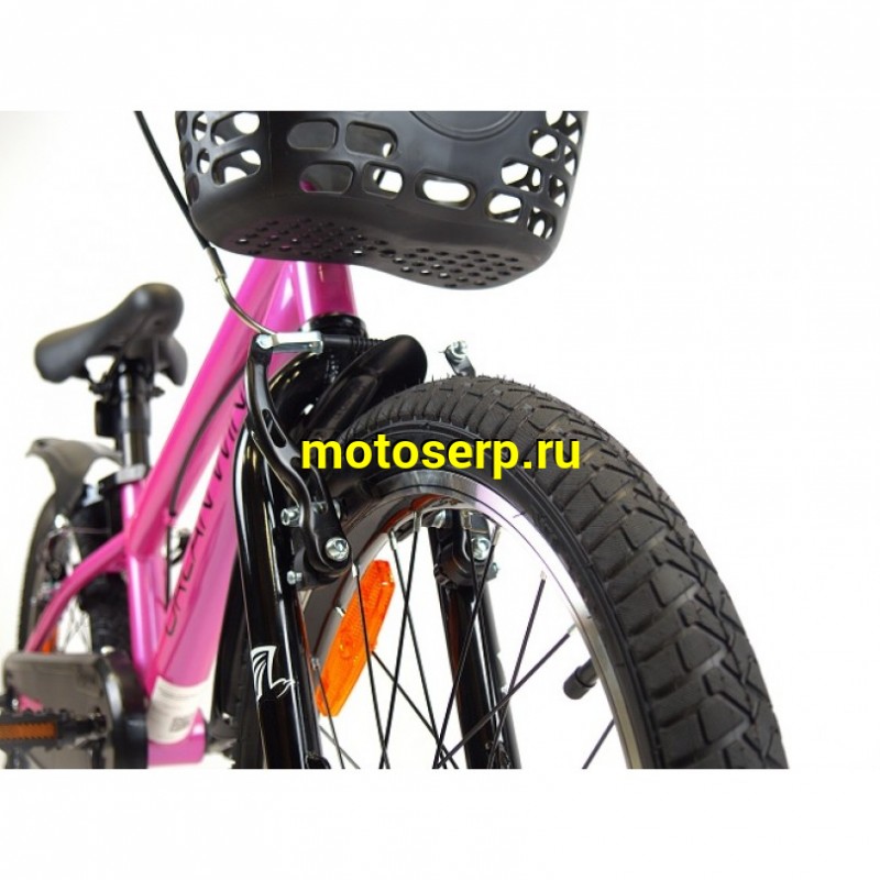 Купить  20" ORLAN WING JUNIOR розовый (Орлан Винг Джуниор) 20"; 1ск; рама-сталь; V-Brake (шт) (ART (M купить с доставкой по Москве и России, цена, технические характеристики, комплектация фото  - motoserp.ru