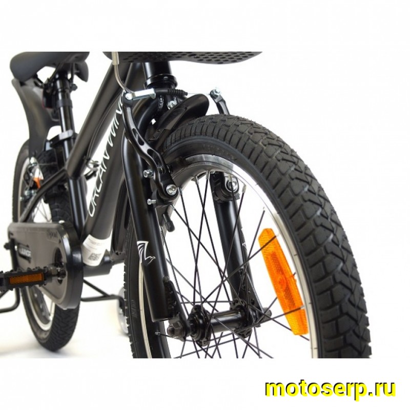 Купить  20" ORLAN WING JUNIOR черный (Орлан Винг Джуниор) 20"; 1ск; рама-сталь; V-Brake (шт) (ART (M купить с доставкой по Москве и России, цена, технические характеристики, комплектация фото  - motoserp.ru