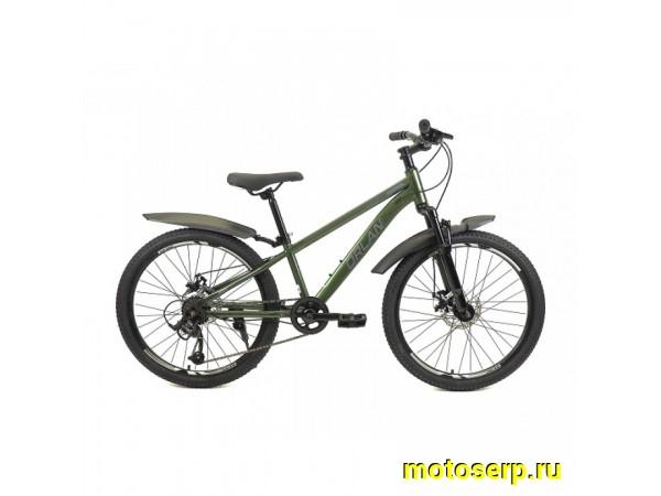 Купить  24" ORLAN WING RIDER 2.0 зеленый (12) (Орлан Винг Райдер 2.0) 24"; 6ск; рама-сталь; тормоз-Disk (шт) (ART (M купить с доставкой по Москве и России, цена, технические характеристики, комплектация фото  - motoserp.ru