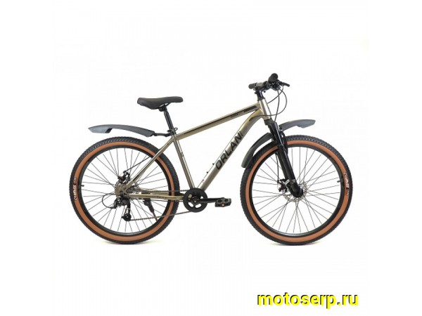 Купить  27.5" ORLAN WING RIDER 1.0 серый (18) (Орлан Винг Райдер 1.0) 27.5"; 8ск; рама-сталь; тормоз-Disk (шт) (ART (M (ФОТО купить с доставкой по Москве и России, цена, технические характеристики, комплектация фото  - motoserp.ru