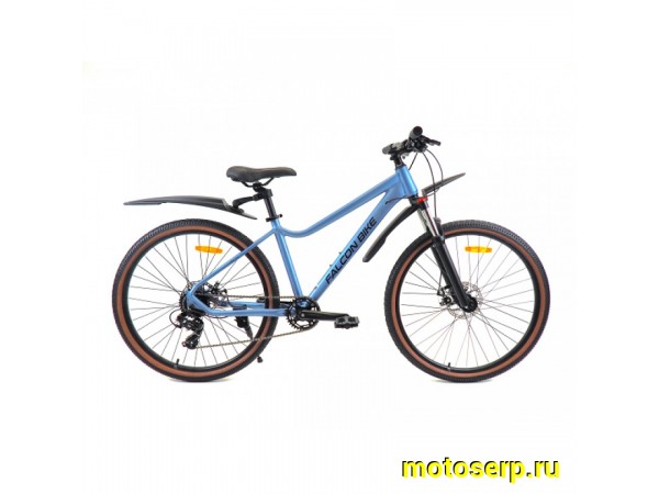 Купить  27.5" FALCON BIKE VENUS 1.0 синий (18") (Фалькон Байк Венус 1.0) 27,5"; 8ск; рама-алюминий; тормоз-Disk (шт) (ART1 купить с доставкой по Москве и России, цена, технические характеристики, комплектация фото  - motoserp.ru