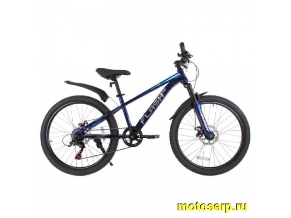 Купить  20" скоростной TECH TEAM FLASH синий (11") (Тач Тим Флеш) 20"; 7ск; рама-сталь; тормоз-Disk (шт) (ART купить с доставкой по Москве и России, цена, технические характеристики, комплектация фото  - motoserp.ru