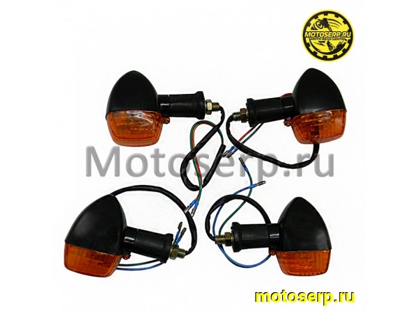 Купить  Поворотник DELTA, ALPHA, MINSK (ТИП22) из 4-х Штук мопед Альфа Мотоцикл (комп) (0 купить с доставкой по Москве и России, цена, технические характеристики, комплектация фото  - motoserp.ru