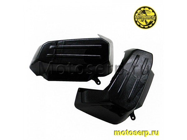 Купить  Обтекатель передний боковой нижний SMART-3 BLACK (черный глянцевый) (150008006A/150008006B) (пар) (Vento 24336 (Vento 26892 купить с доставкой по Москве и России, цена, технические характеристики, комплектация фото  - motoserp.ru