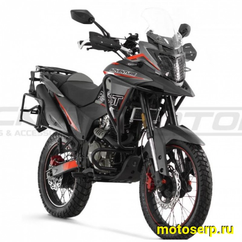 Купить  Мотоцикл внедорожный ROCKOT DAKAR ADVENTURE 2.0 (ЭПТС)  (Серый/Красный) Тур-эндуро (шт) (ROCKOT (ФОТО купить с доставкой по Москве и России, цена, технические характеристики, комплектация фото  - motoserp.ru