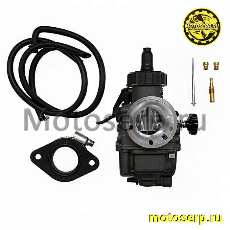 Купить  Карбюратор CPO PE26 FL (100-150cc) впускной d-42mm, выпускной d-26mm (шт) (Кокурин купить с доставкой по Москве и России, цена, технические характеристики, комплектация фото  - motoserp.ru