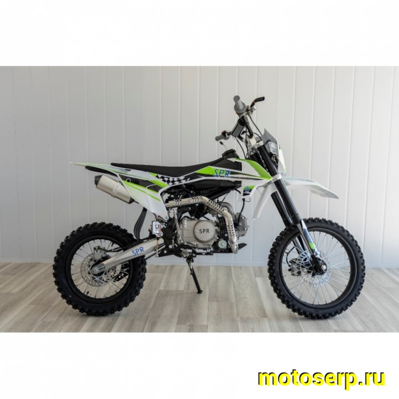 Купить  Питбайк SPRmotors MiniCross 125cc 17/14" Мех, эл.ст (шт) (SPR (ФОТО купить с доставкой по Москве и России, цена, технические характеристики, комплектация фото  - motoserp.ru
