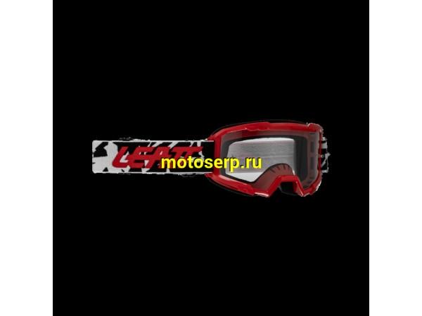 Купить  Очки мото Кросс Leatt Vizion 2.5s Red Clear 90% (8025250530) (шт) (УТ-00028084 купить с доставкой по Москве и России, цена, технические характеристики, комплектация фото  - motoserp.ru